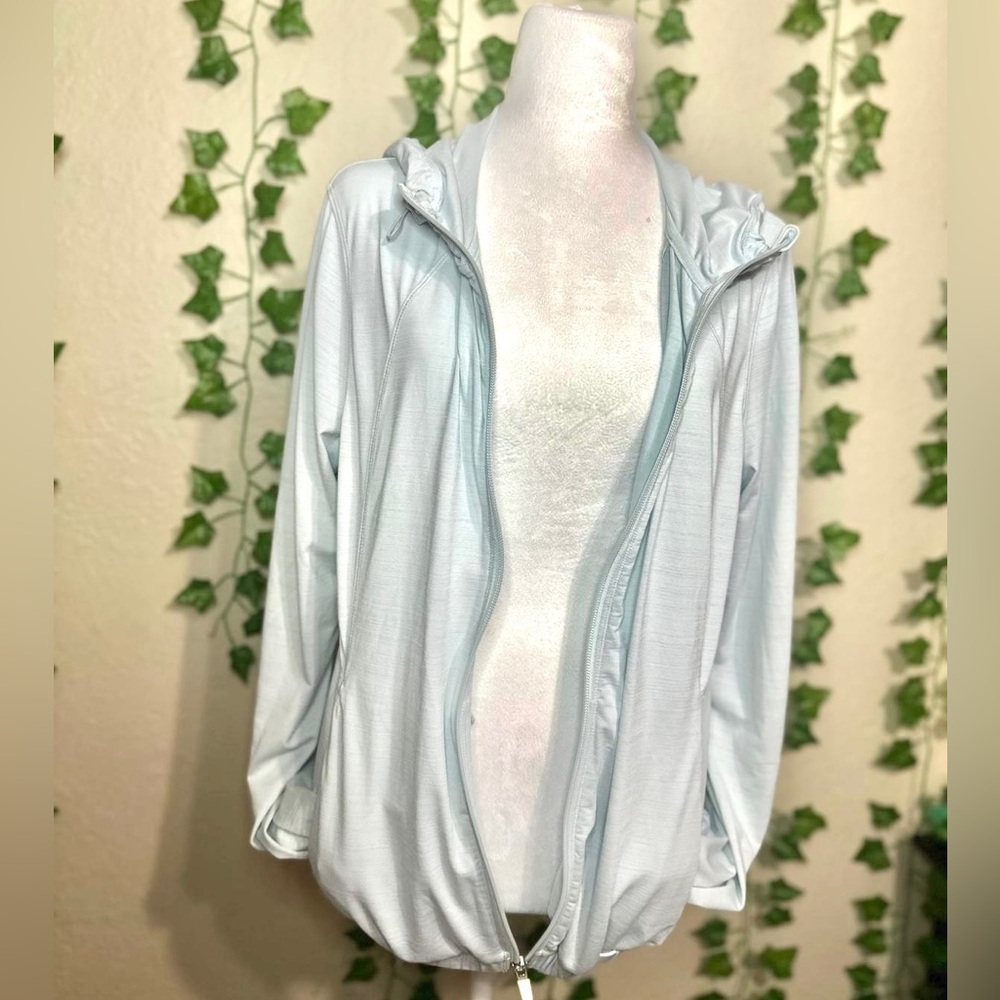 Athleta UPF 50+ full zip hoodie jacket size small - Picture 4 of 13